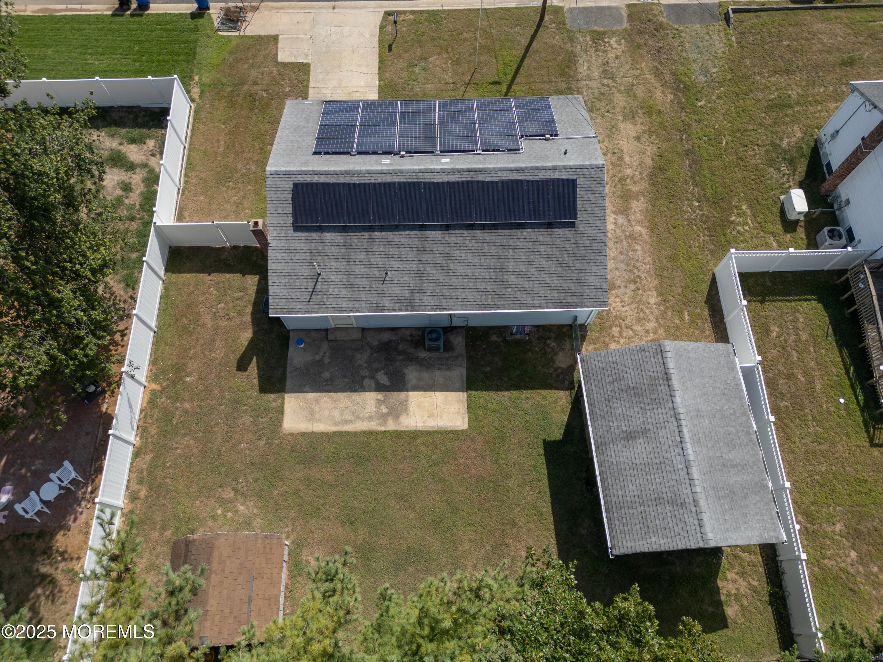 422 Maple Drive Belford, NJ 07718 - Photo 49 of 55 an aerial view of a house with a yard
