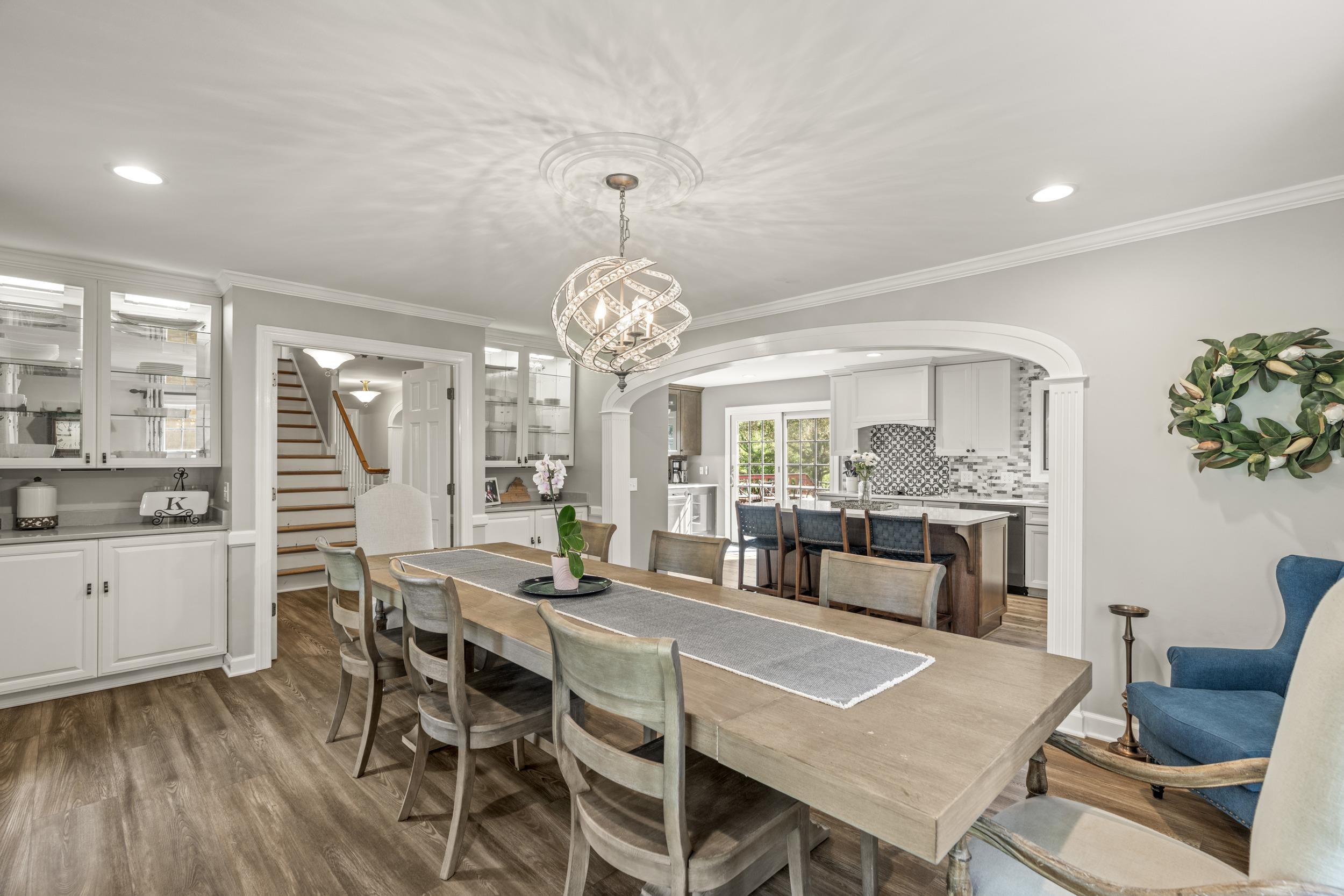 1109 Ross Road Lexington, VA 24450 - Photo 14 of 71 a view of a dining room with furniture window and wooden floor
