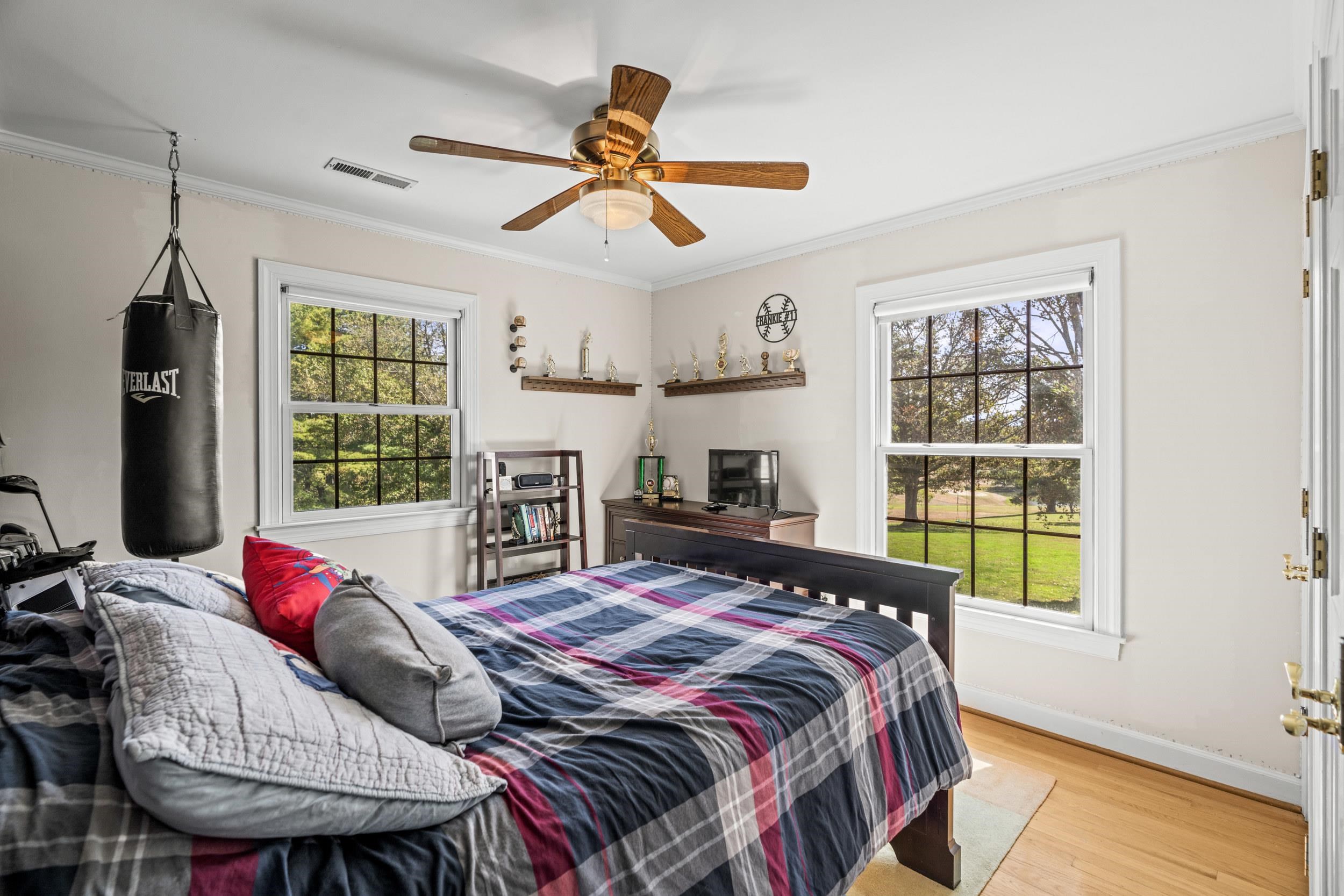 1109 Ross Road Lexington, VA 24450 - Photo 40 of 71 a bedroom with a bed dresser and a window