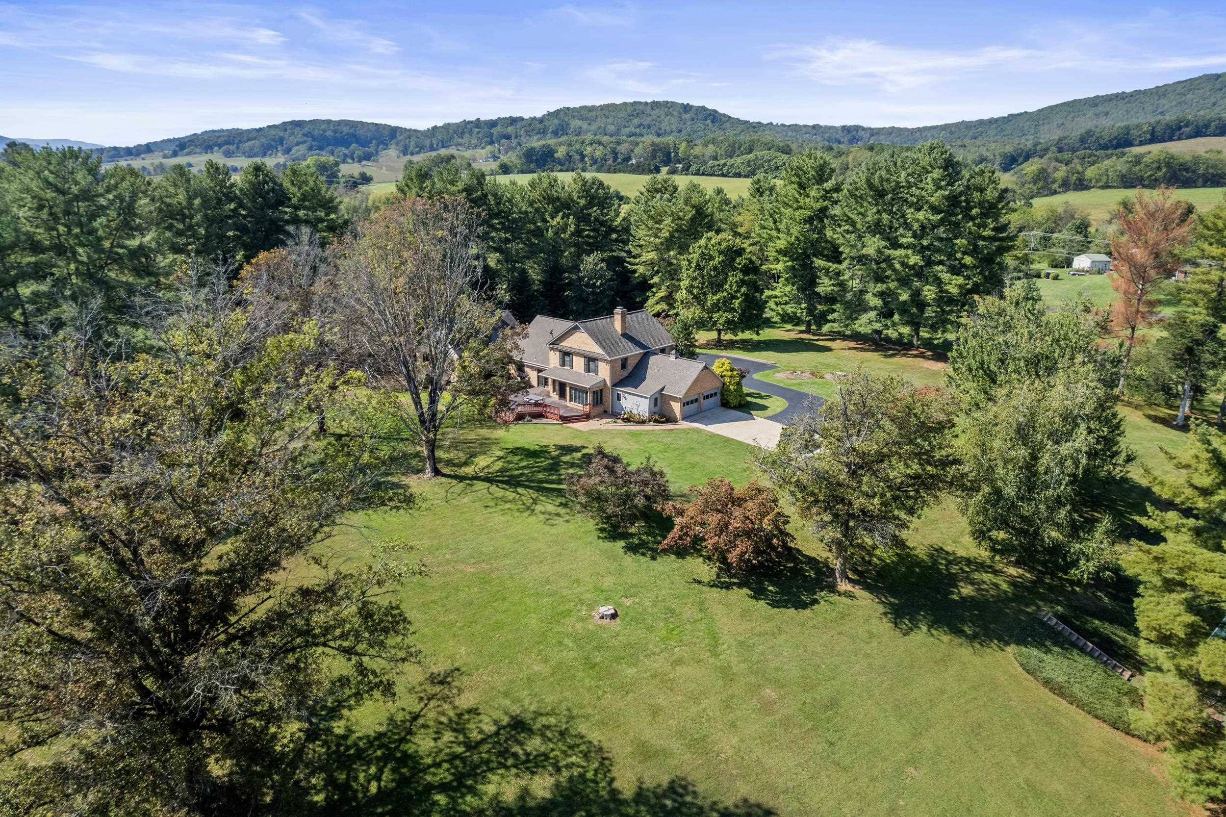 1109 Ross Road Lexington, VA 24450 - Photo 69 of 71 a view of a garden with mountain