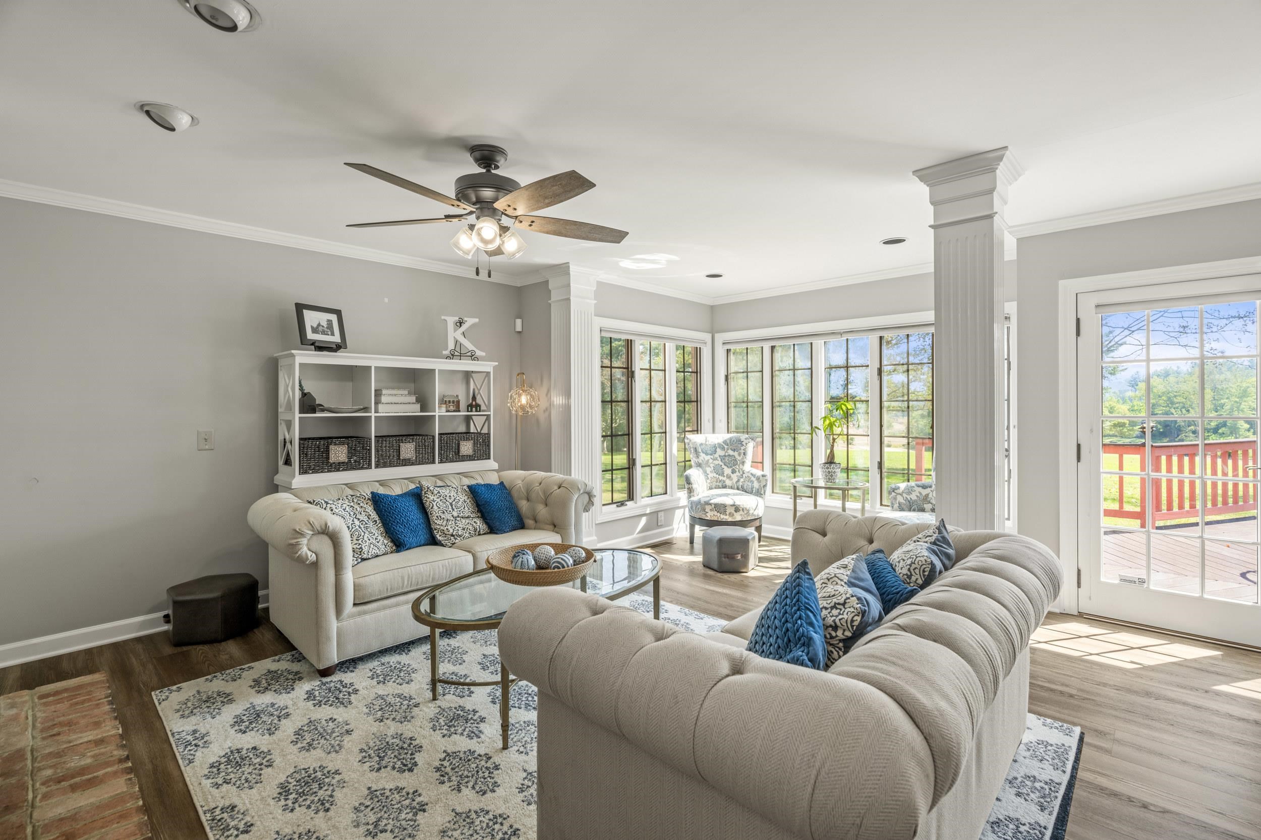 1109 Ross Road Lexington, VA 24450 - Photo 7 of 71 a living room with furniture and a large window