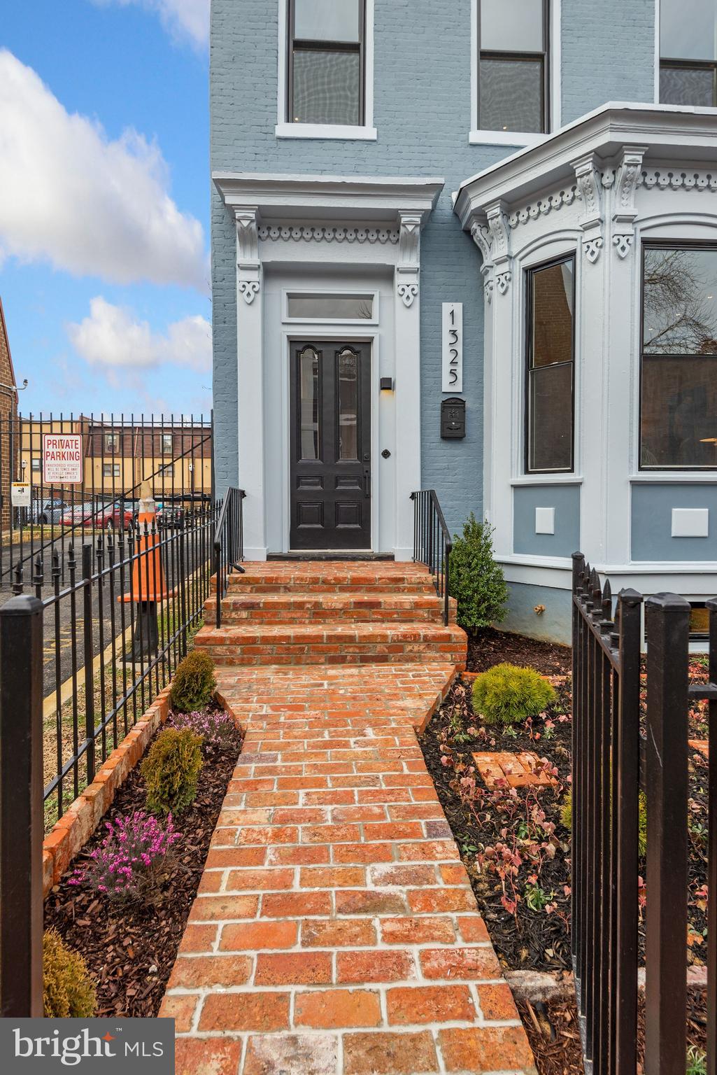 1325 Riggs Street Northwest Washington, DC 20009 - Photo 3 of 51 Bricked walk and small front yard