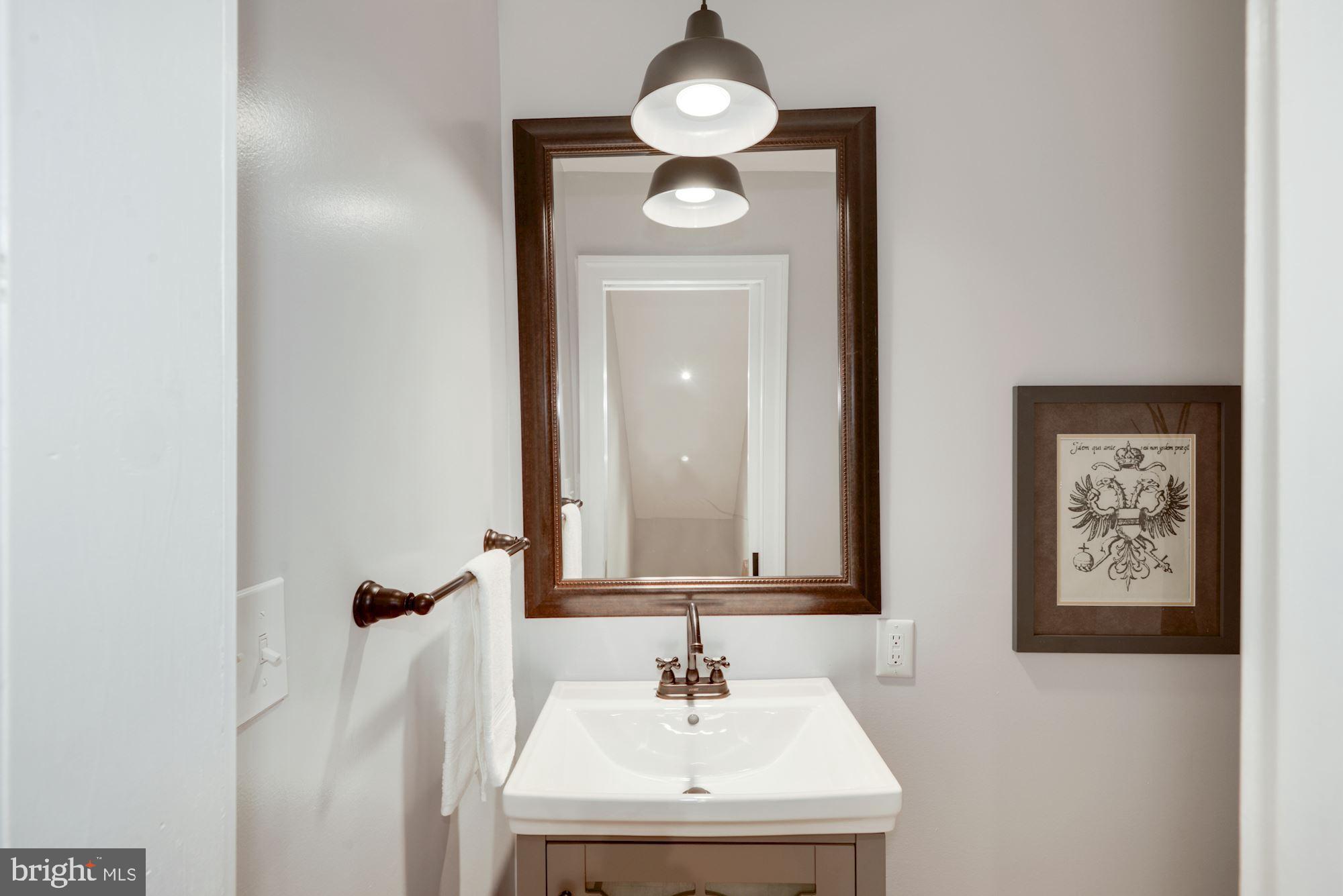 1325 Riggs Street Northwest Washington, DC 20009 - Photo 25 of 51 First floor powder room