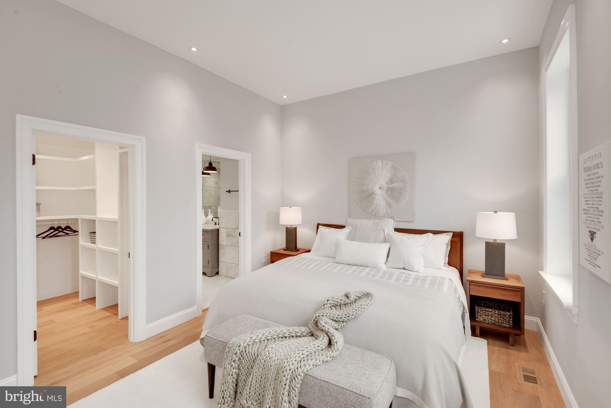 1325 Riggs Street Northwest Washington, DC 20009 - Photo 29 of 51 Master bedroom with large walk-in closet