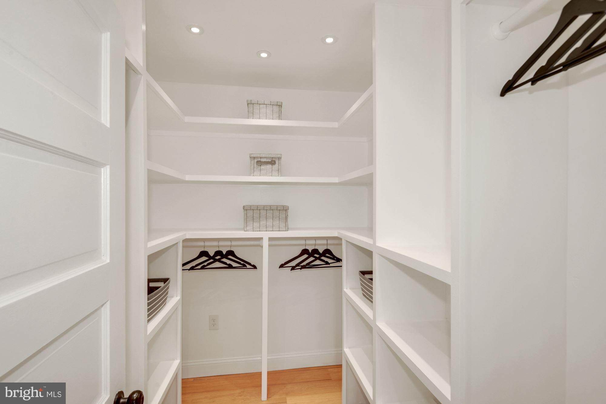 1325 Riggs Street Northwest Washington, DC 20009 - Photo 34 of 51 Walk-in closet with built-in shelving