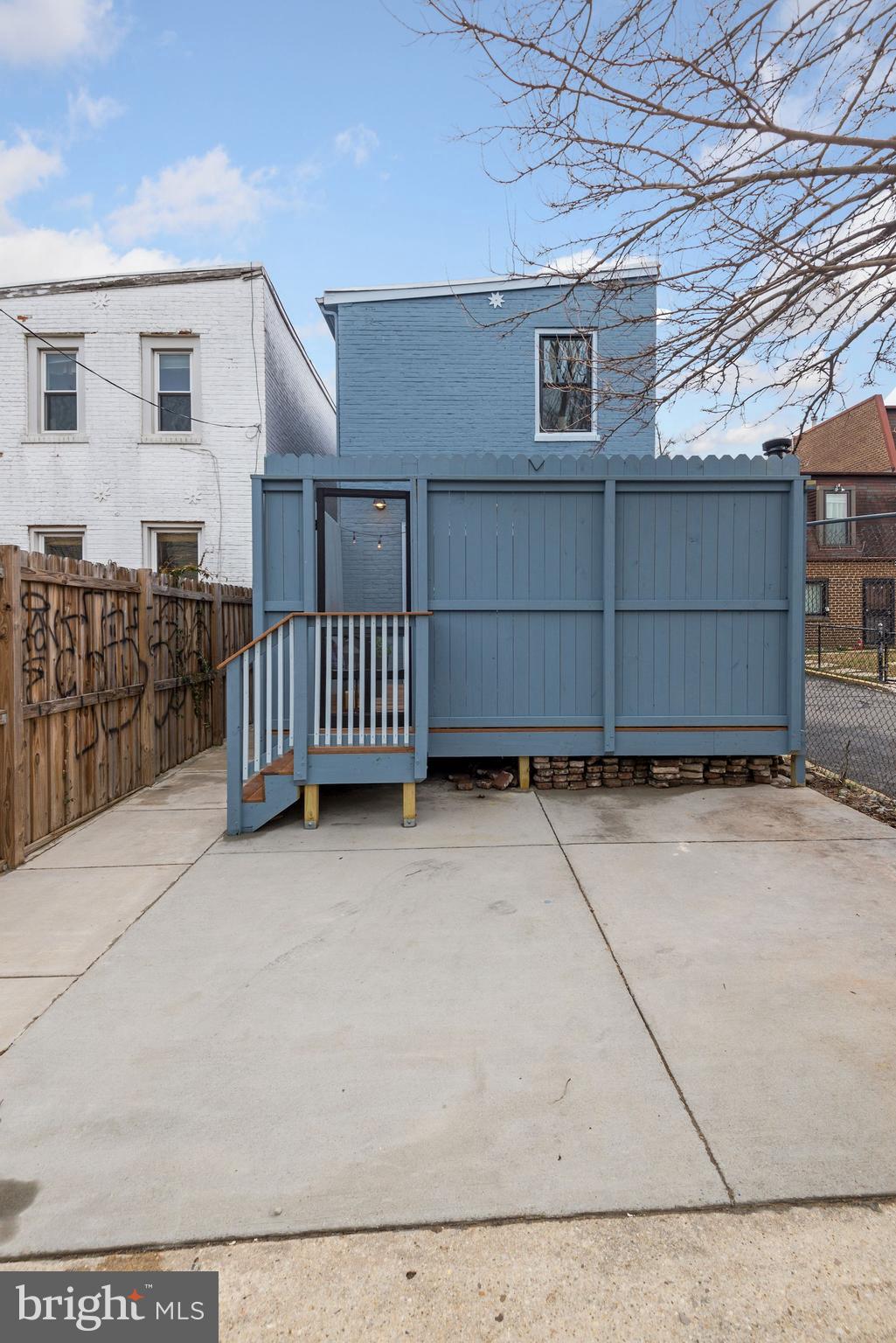1325 Riggs Street Northwest Washington, DC 20009 - Photo 50 of 51 Parking behind deck