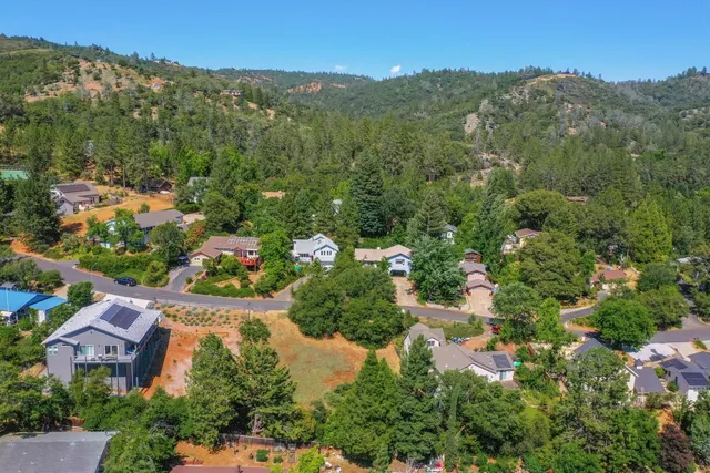 an aerial view of a city with lots of residential buildings