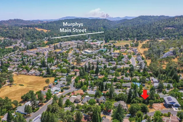 a view of city and mountain