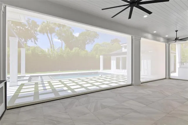 a kitchen with stainless steel appliances granite countertop a stove and a refrigerator