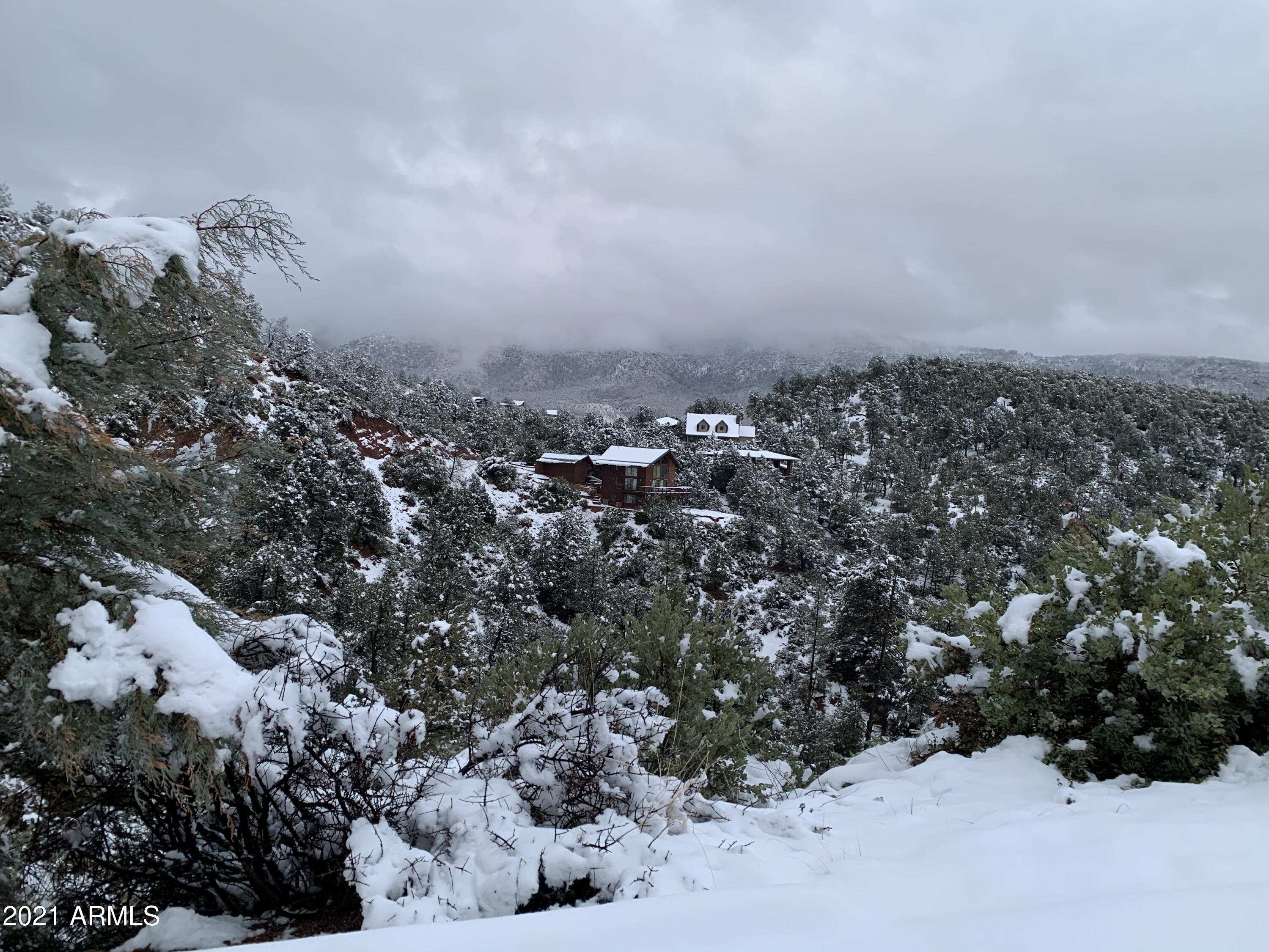 6442 West Ruin Hill Loop Pine, AZ 85544 - Photo 13 of 54 SnowyDistantShot