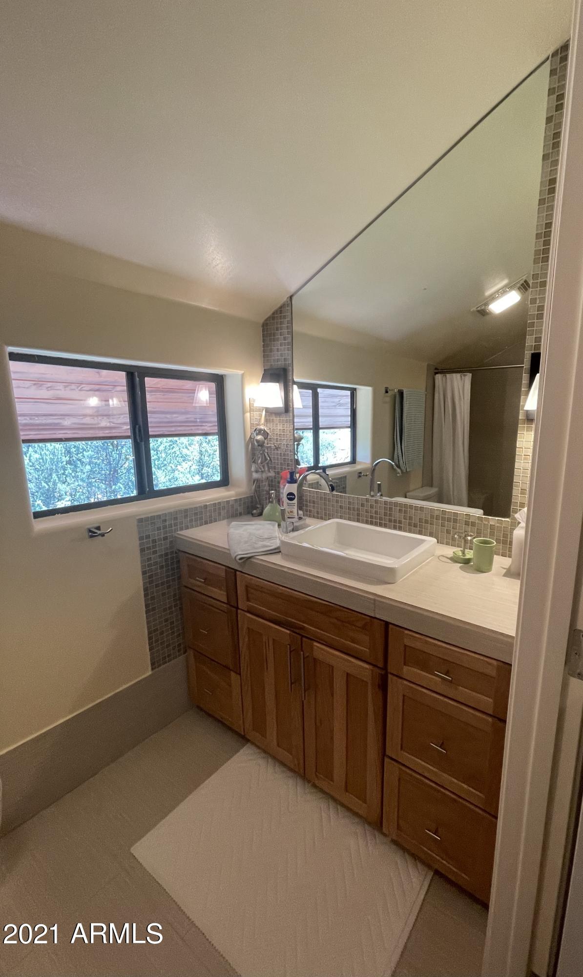 6442 West Ruin Hill Loop Pine, AZ 85544 - Photo 36 of 54 LoftBathSinkWithAView