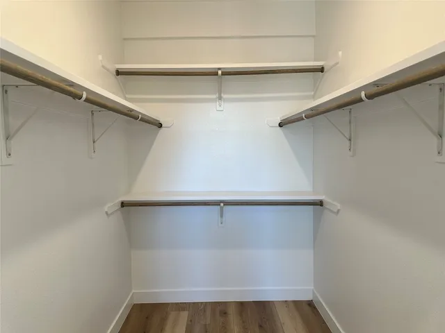 a view of walk in closet