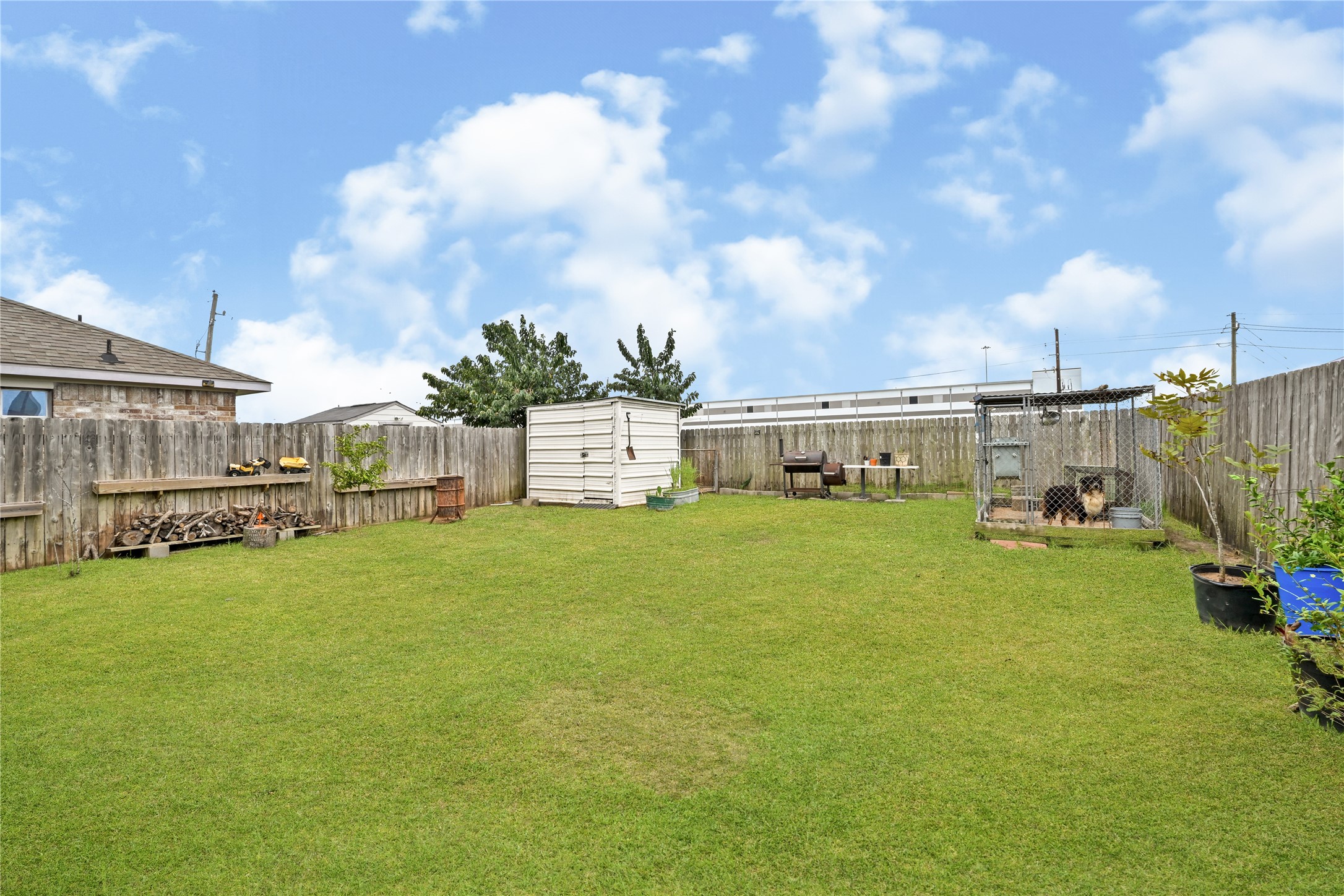 3726 Forney Ridge Lane Houston, TX 77047 - Photo 25 of 25 Additional backyard view showcasing the open space.