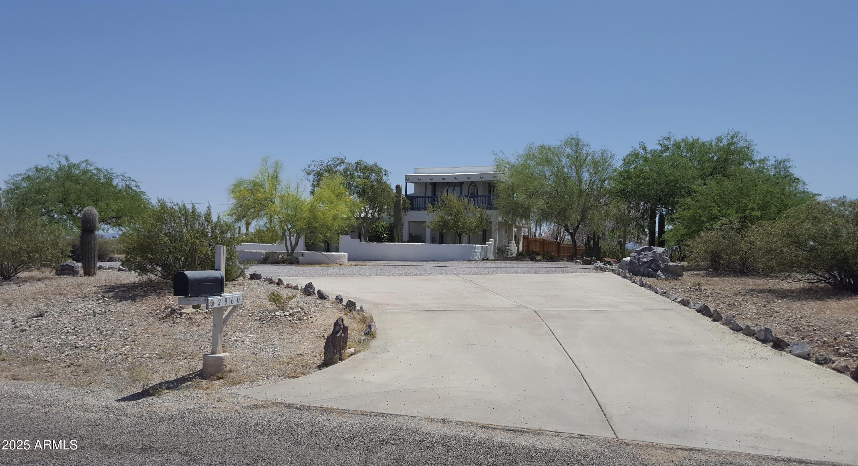 2860 North Elliott Road Ajo, AZ 85321 - Photo 30 of 35 a view of a backyard