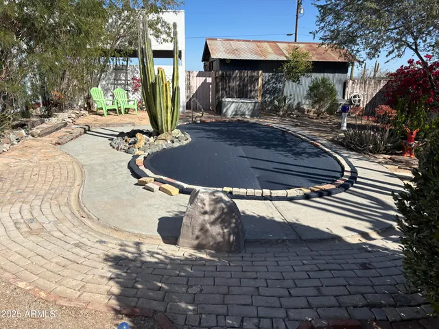 a view of outdoor space and yard