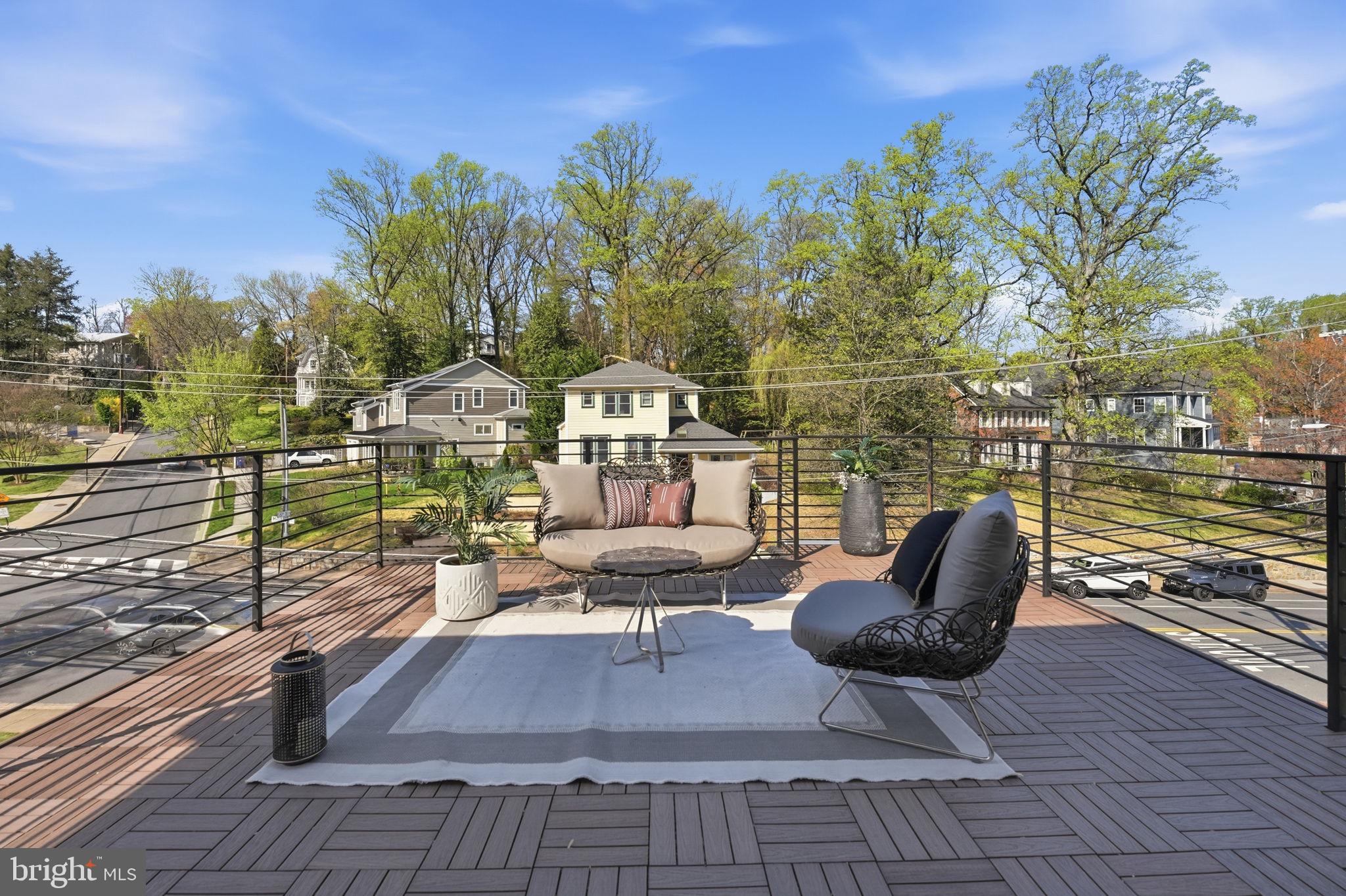 2211 Military Road Arlington, VA 22207 - Photo 74 of 107 Charming rooftop retreat with views.