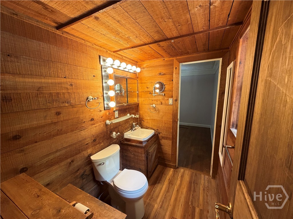 1054 College Station Road Athens, GA 30605 - Photo 11 of 18 Half Bathroom with New Flooring
