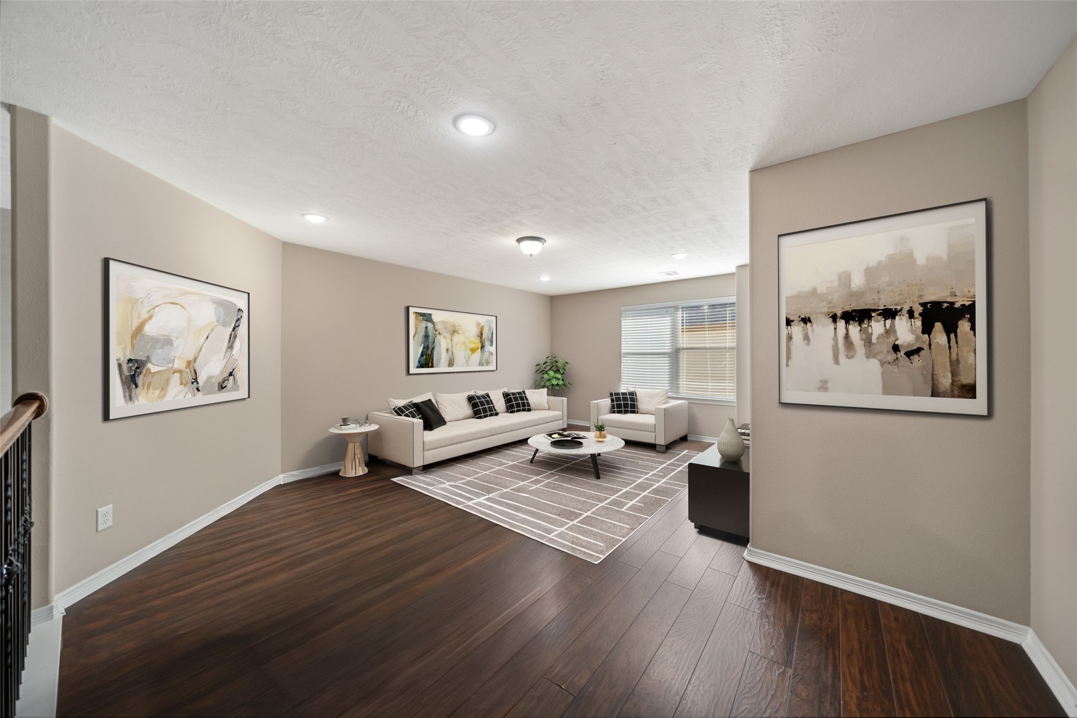 27106 Cottage Stream Lane Fulshear, TX 77494 - Photo 24 of 33 Upstairs Game Room Virtually staged