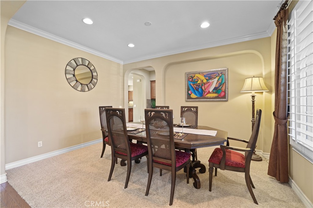 35107 Hogan Drive Beaumont, CA 92223 - Photo 10 of 47 a view of a dining room with furniture