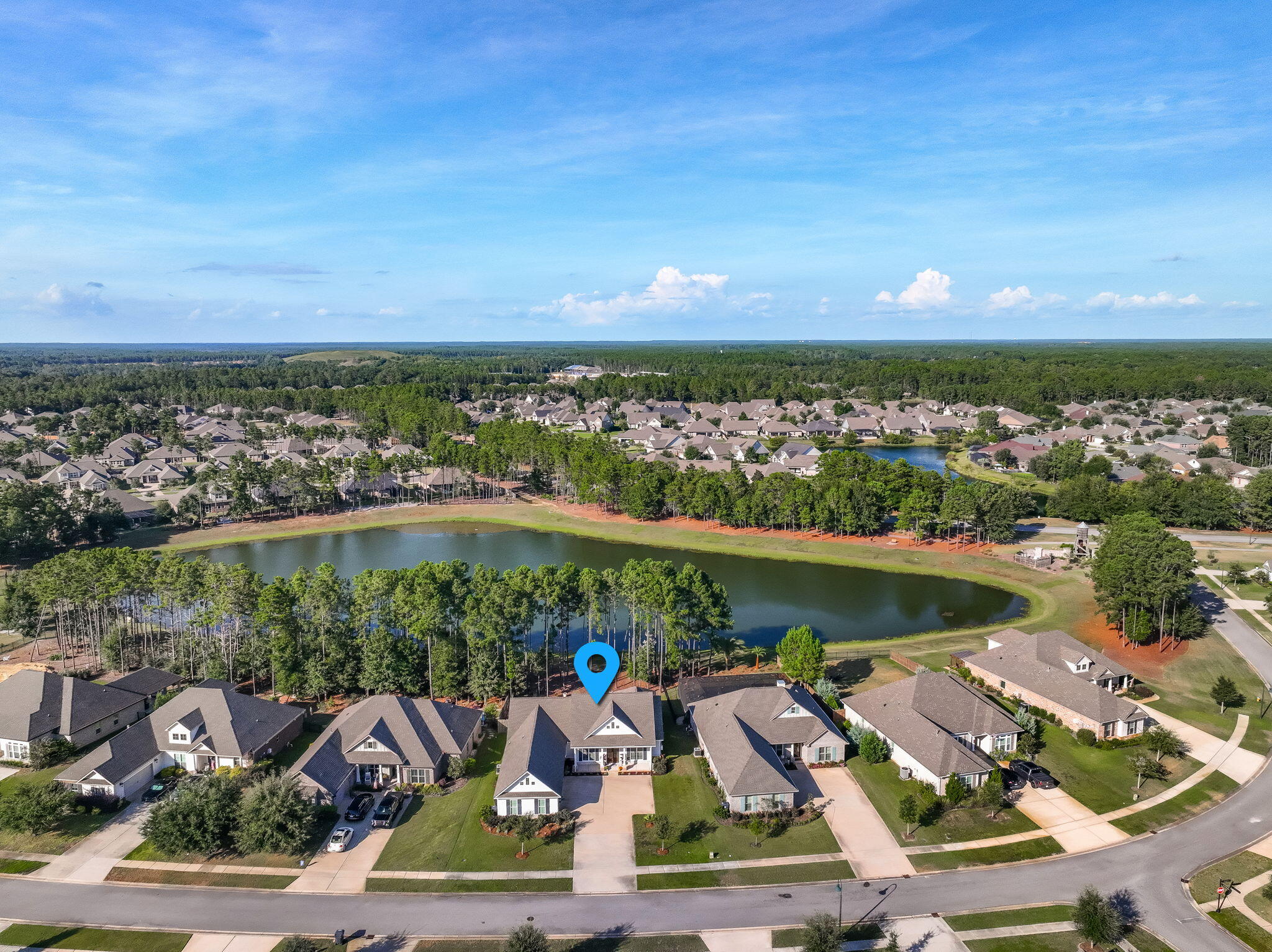 142 Mill Pond Cove Freeport, FL 32439 - Photo 77 of 109 a view of a city from a terrace