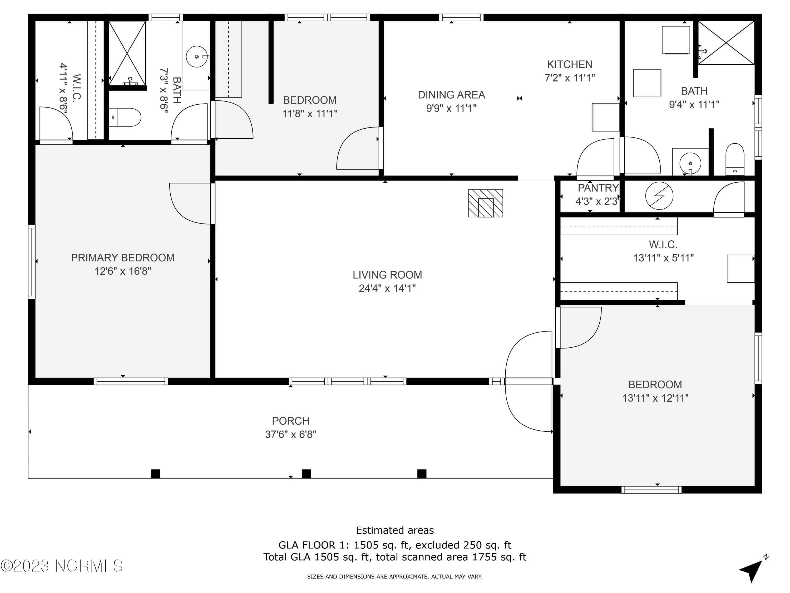 360 Jody Road Carthage, NC 28327 - Photo 17 of 17 Floorplan 360 Jody Rd. Carthage Patterso