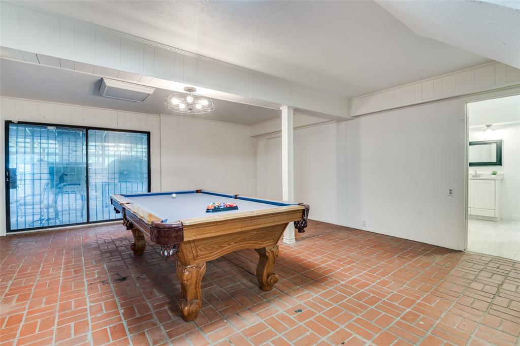 606 Quiram Lane Kemp, TX 75143 - Photo 20 of 23 a room with pool table and windows