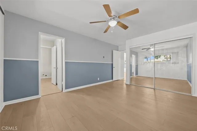 wooden floor in an empty room