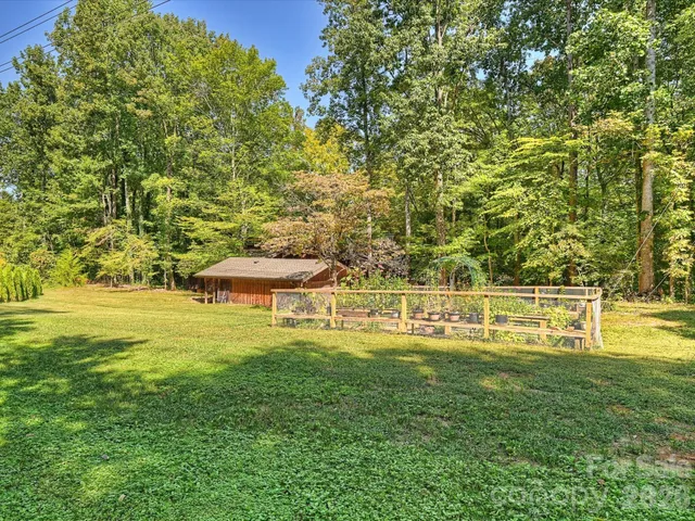 a view of a golf course