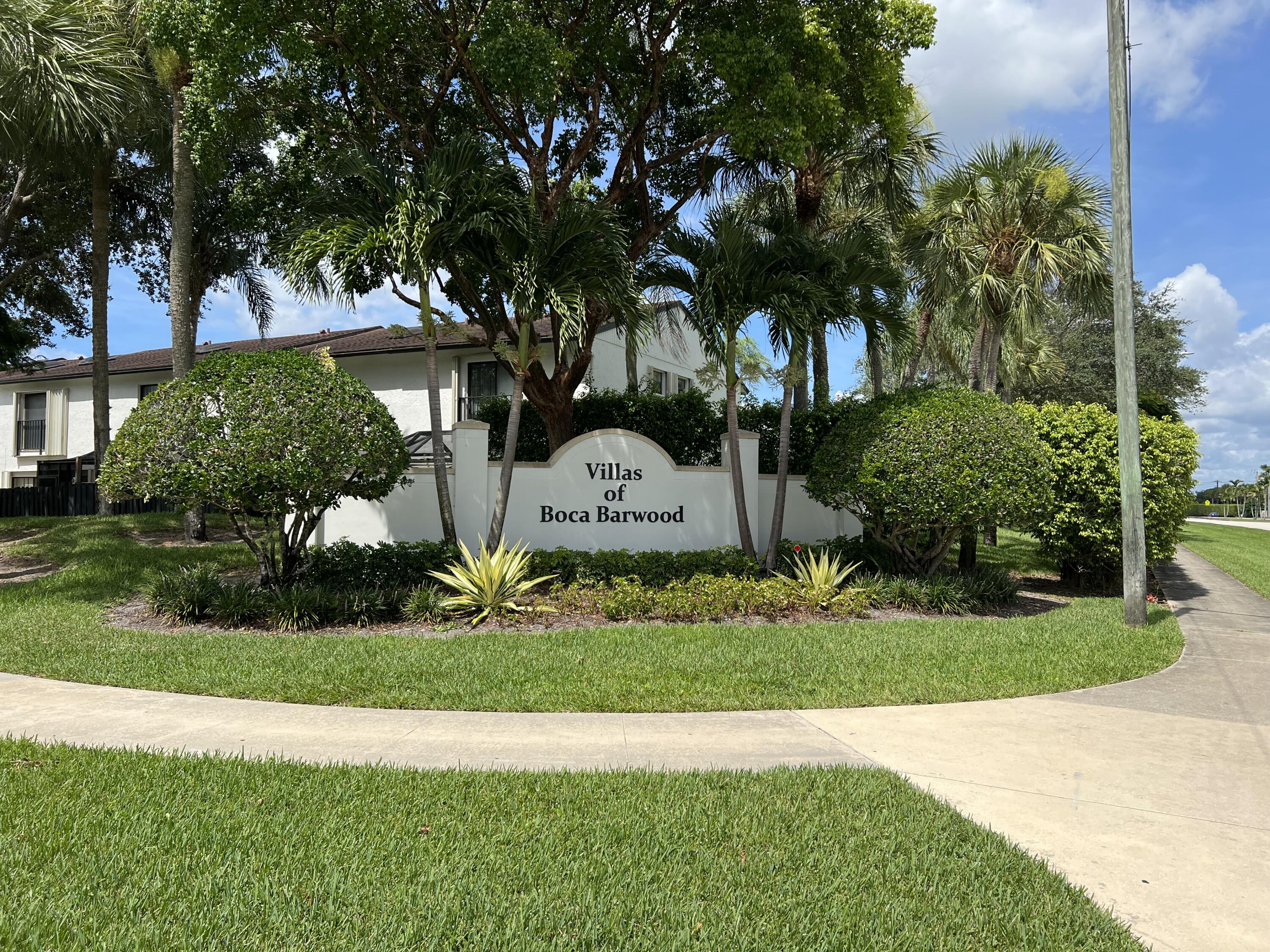 8951 Southwest 19th Street, Unit G Boca Raton, FL 33433 - Photo 29 of 30 Community Entrance