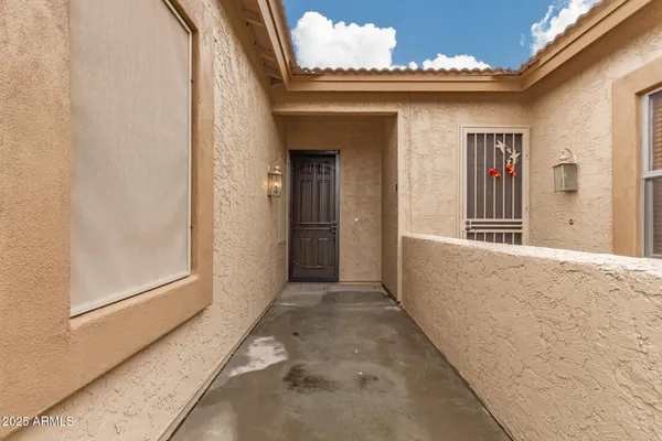 a view of a house with entryway