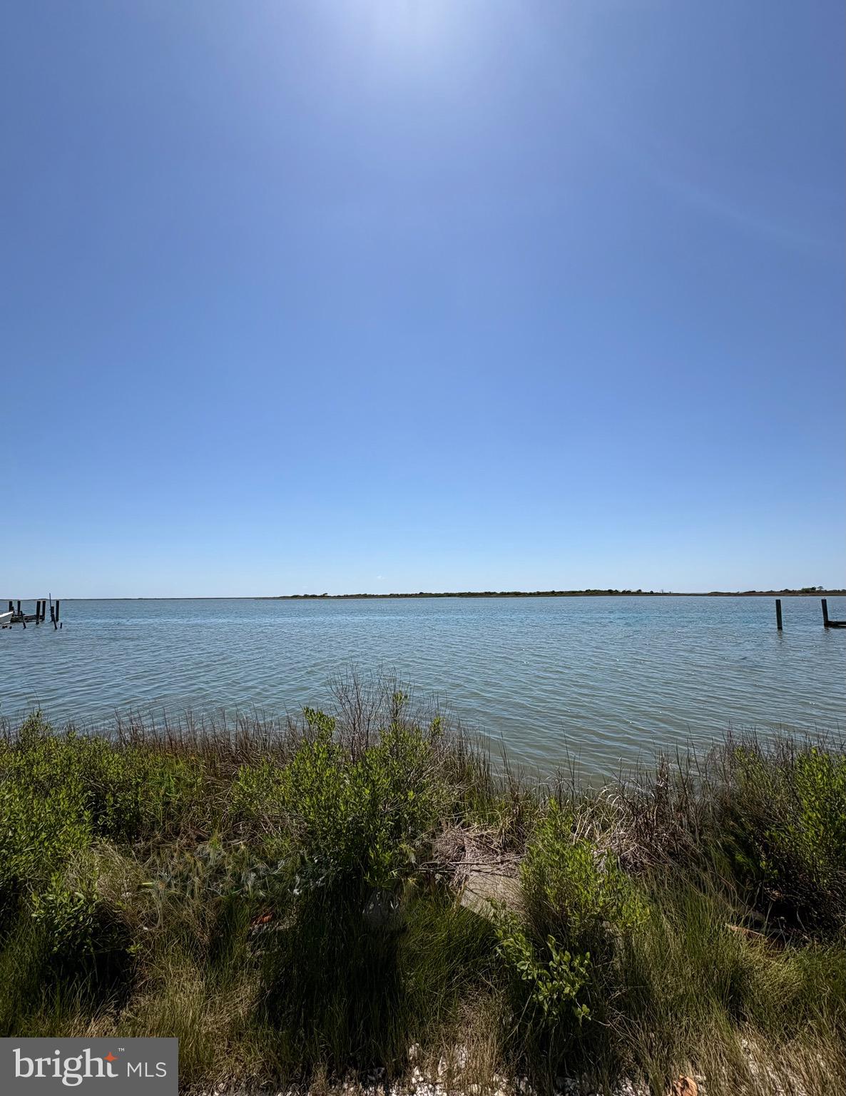 Waterfront Views from the front of the Property