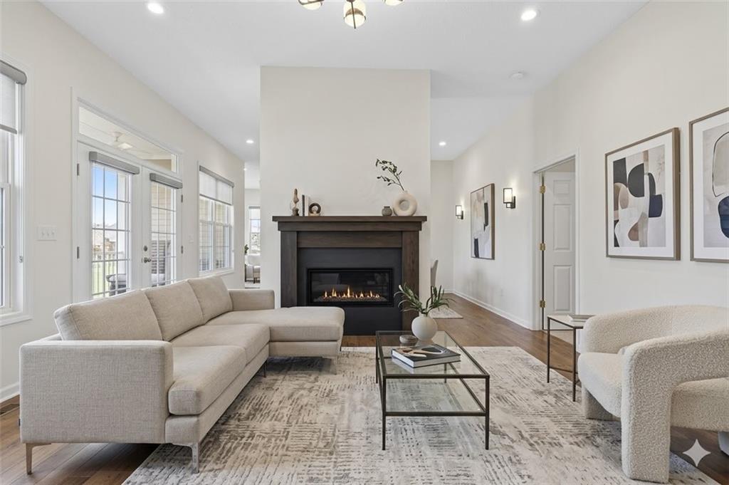 125 Lowe Road Northwest Milledgeville, GA 31061 - Photo 19 of 73 a living room with furniture and a fireplace