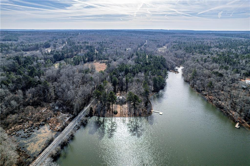 125 Lowe Road Northwest Milledgeville, GA 31061 - Photo 72 of 73 a view of a lake with mountain