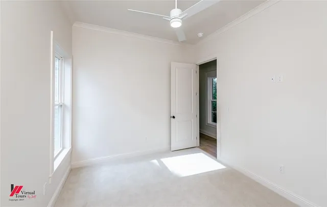 a view of livingroom with windows