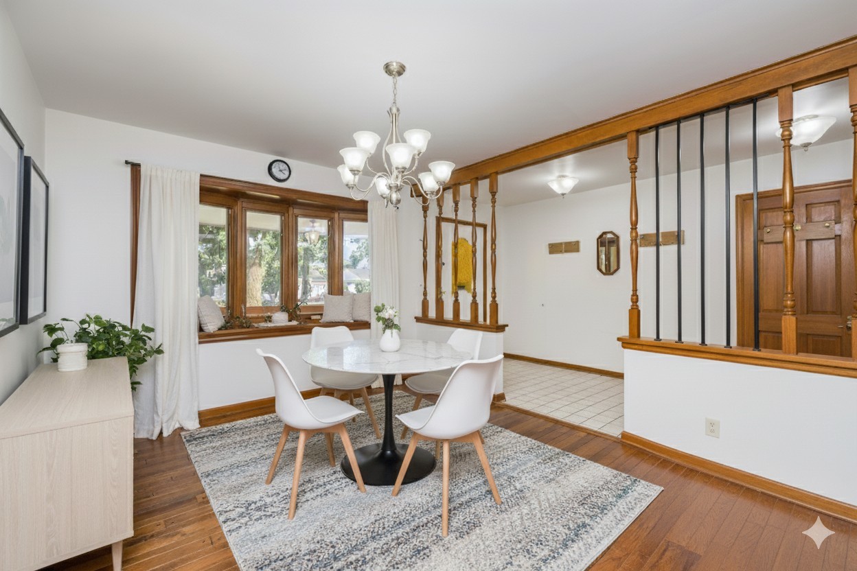 900 Ruth Drive Elgin, IL 60123 - Photo 8 of 25 a view of a dining room with furniture and wooden floor