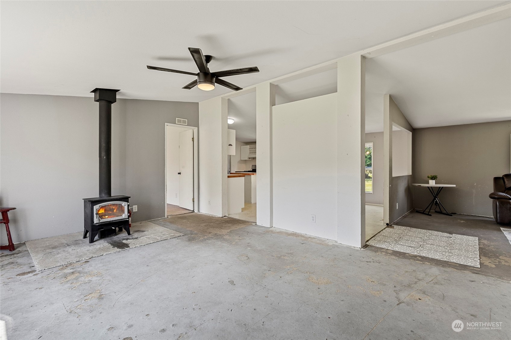 8292 Emmanuel Drive Concrete, WA 98237 - Photo 7 of 40 a view of a livingroom with a staircase