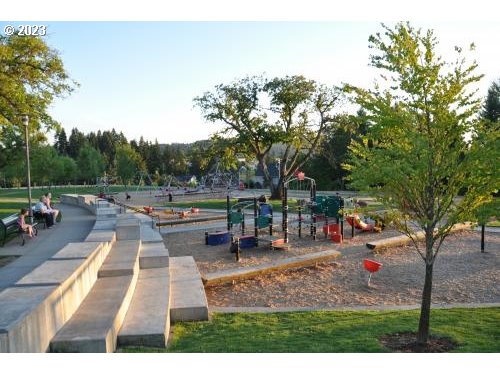 Sunset Boulevard Sherwood, OR 97140 - Photo 7 of 10 a view of a park with swings and slides