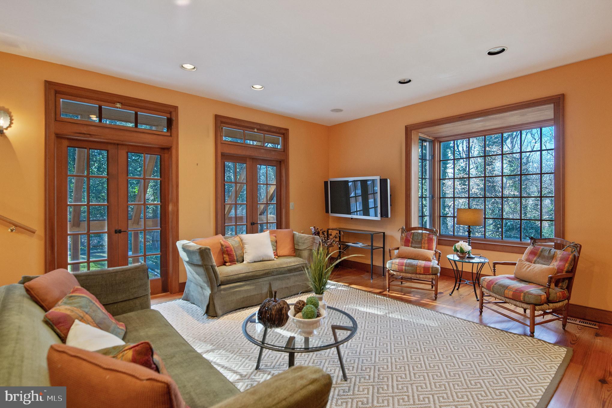 19 Brookside Road Wallingford, PA 19086 - Photo 8 of 21 Family Room with Exterior Views