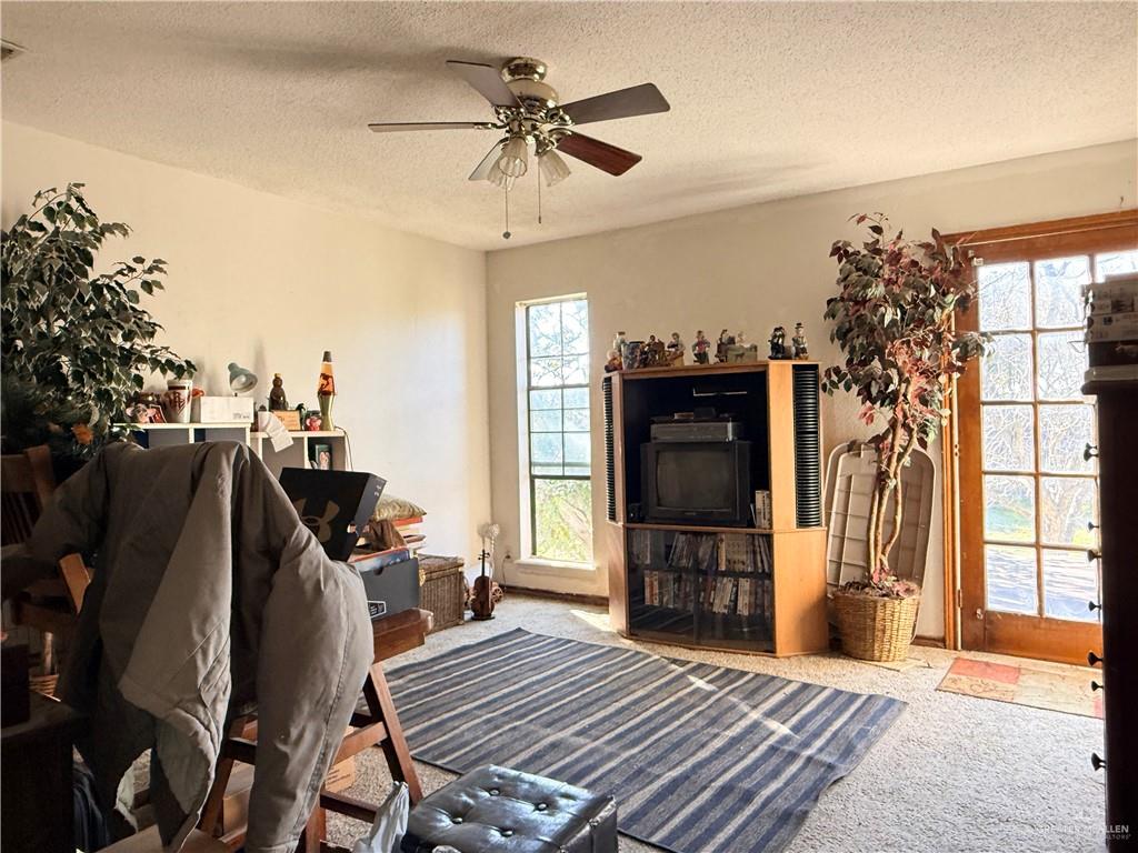 603 South Alamo Road Alamo, TX 78516 - Photo 13 of 17 a living room with furniture a flat screen tv and a fireplace