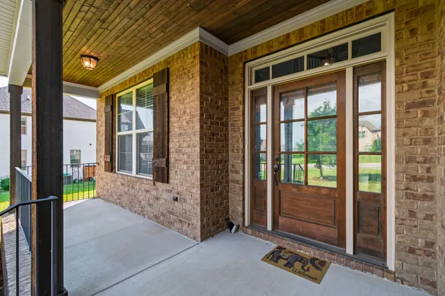 a view of a living room and dining room