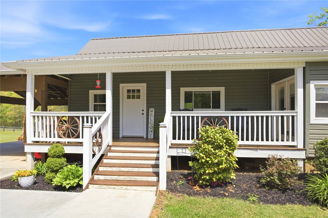 199 Williams Farm Road Westminster, SC 29693 - Photo 40 of 47 This charming home offers a welcoming front porch, perfect for enjoying peaceful outdoor moments.