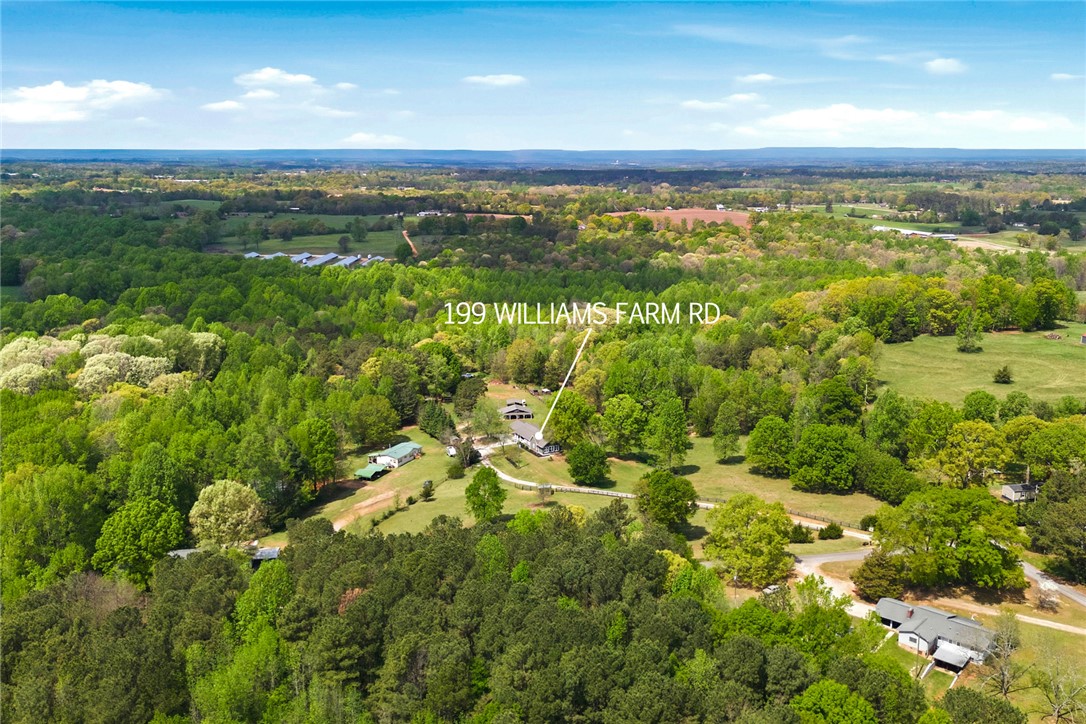 199 Williams Farm Road Westminster, SC 29693 - Photo 42 of 47 Vast, verdant landscapes surround this secluded property, offering unparalleled natural beauty and privacy.
