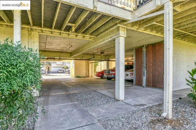 a house view with a seating space