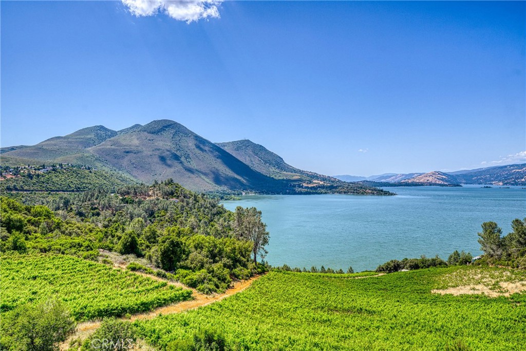 4777 Hawaina Way Kelseyville, CA 95451 - Photo 47 of 48 a view of a lake with a mountain in the background