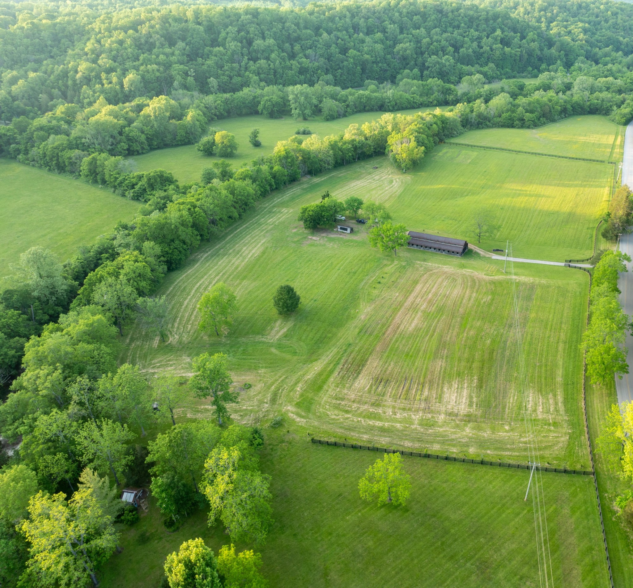 5285 Old Harding Road Franklin, TN 37064 - Photo 4 of 19 a view of a golf course with a lake