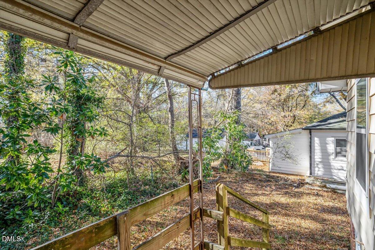2618 Sater Street Durham, NC 27703 - Photo 24 of 27 a view of a backyard