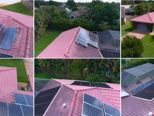 a view of an outdoor space with seating area