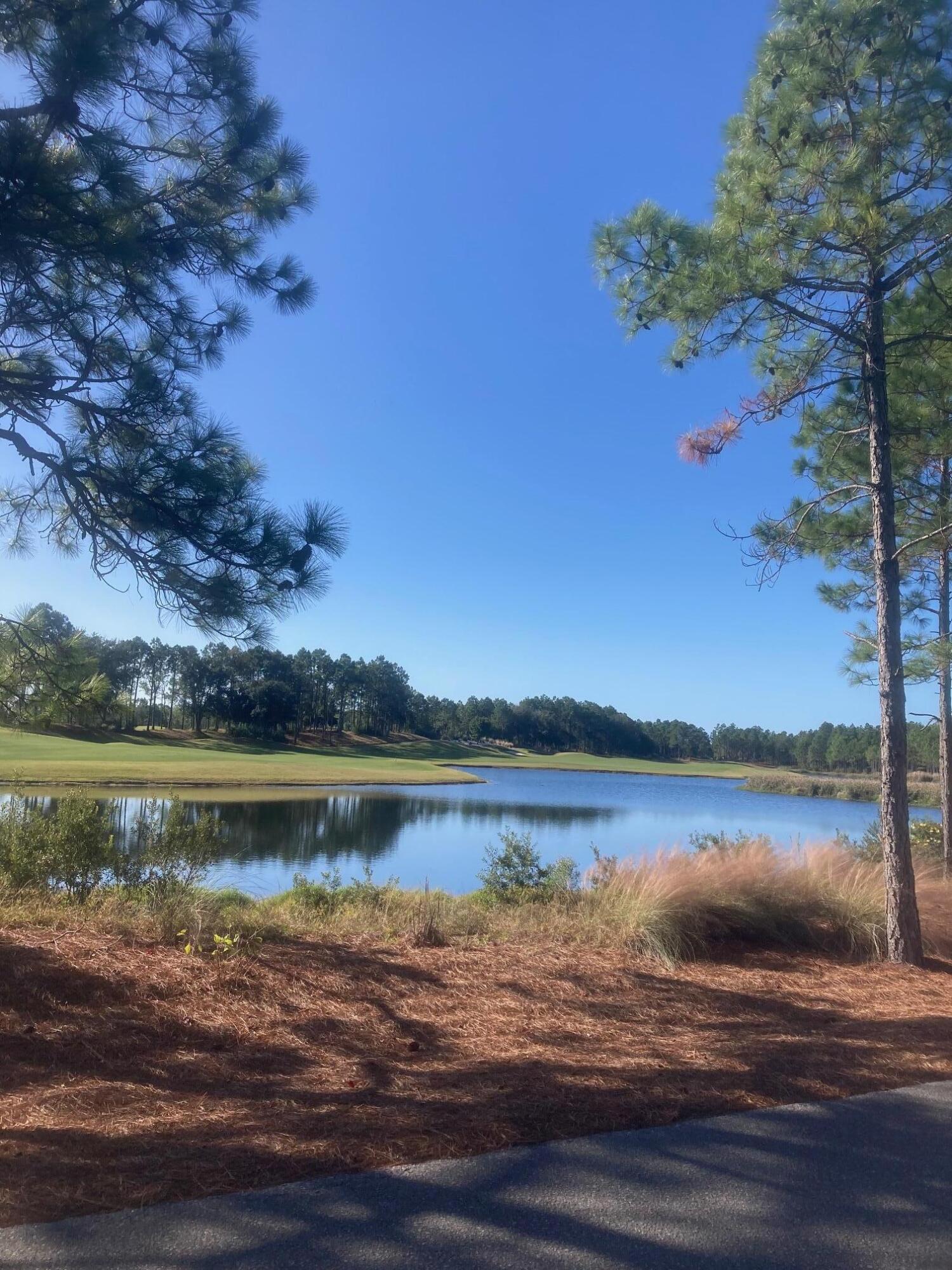Lot 13 Golfridge Drive Watersound, FL 32461 - Photo 3 of 14 a view of a lake with houses in the background