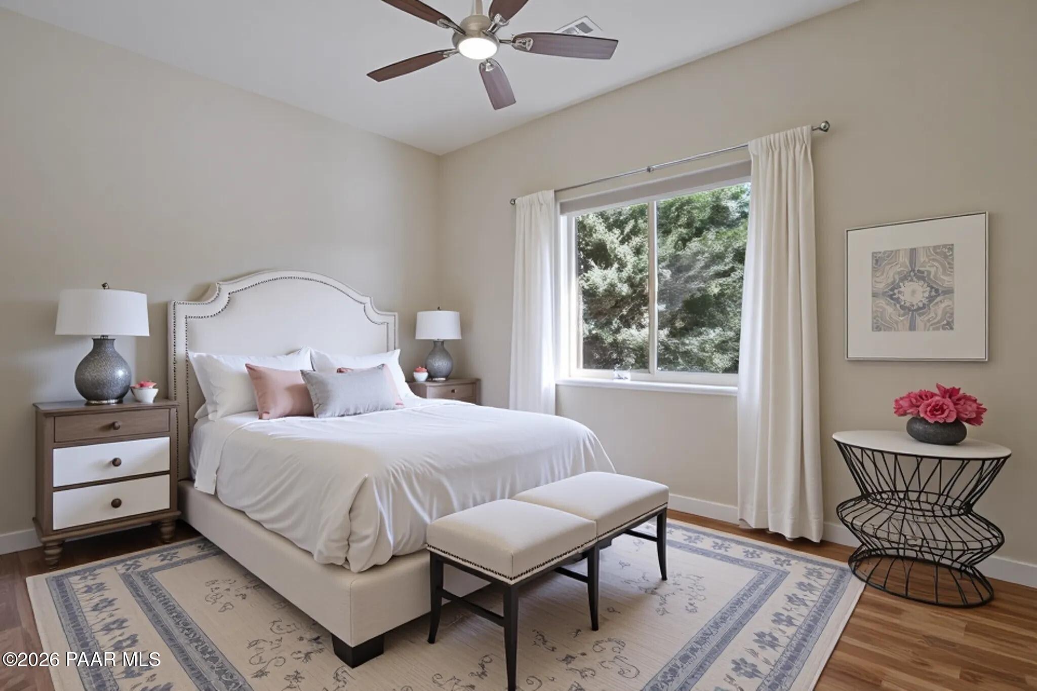 7106 East Prairie Ridge Road Prescott Valley, AZ 86315 - Photo 18 of 32 Guest Bedroom 2 AI furnished