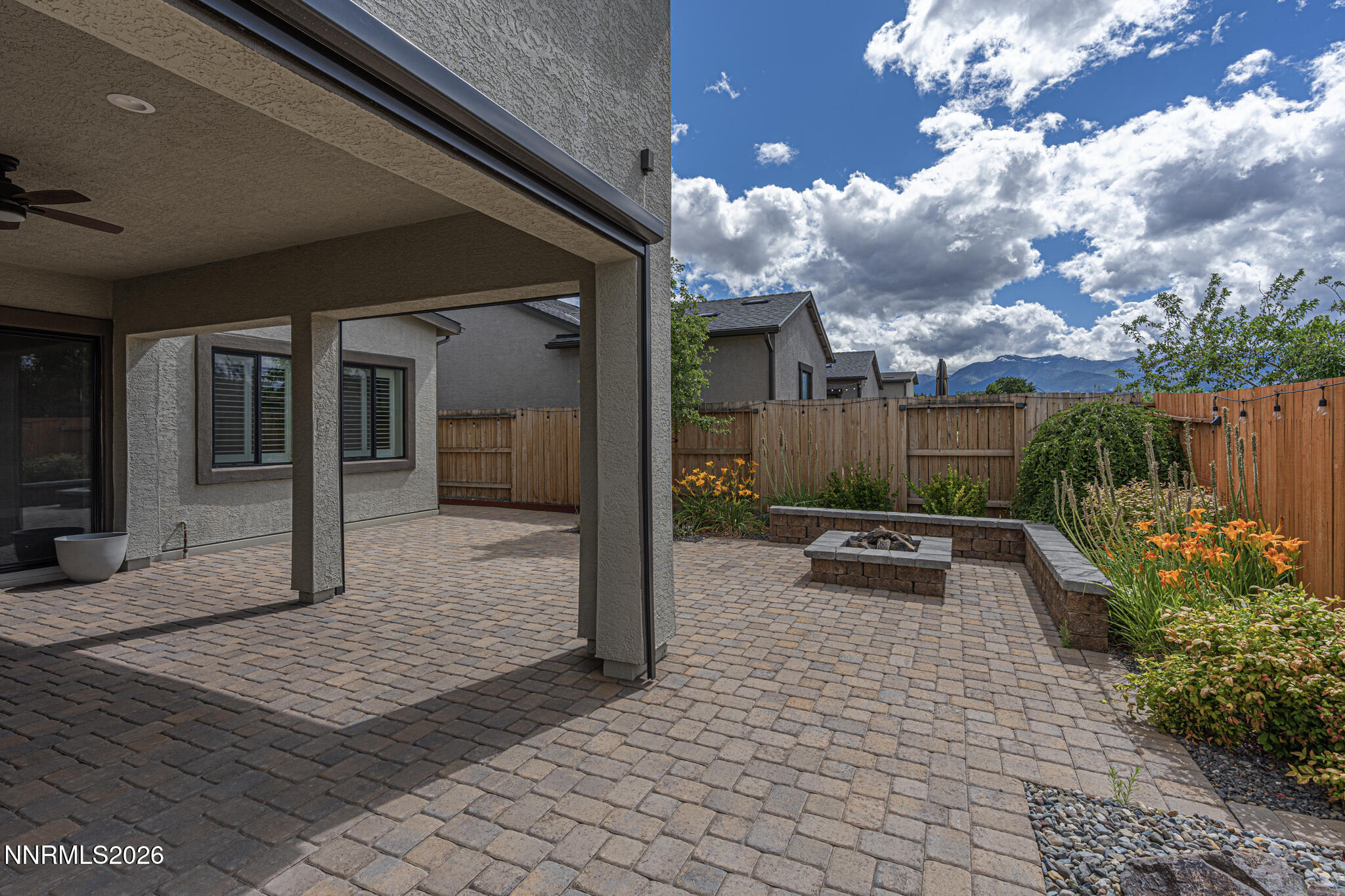 2109 Cast Iron Drive Reno, NV 89521 - Photo 27 of 35 a view of a porch with furniture and a yard